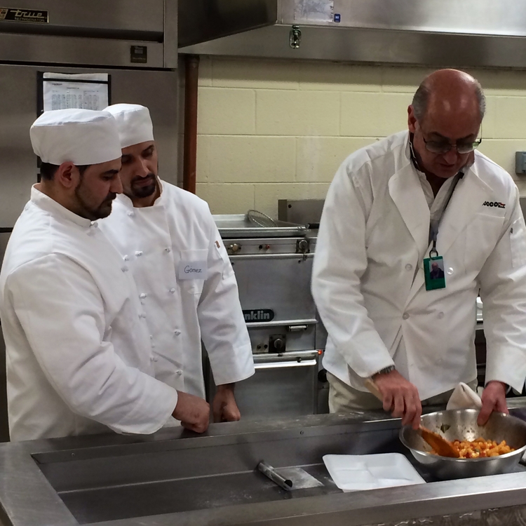 Chefs from the recipe for change program