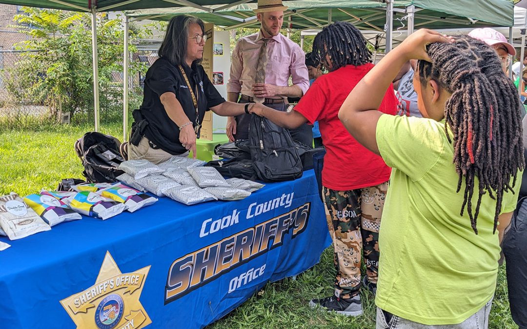 2023 Distribution of School Supplies to Catalyst Circle Rock School