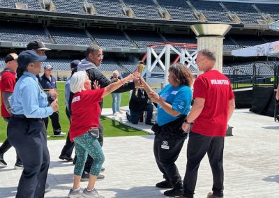 Soldier Field Special Olympics Spring Games Torch Run