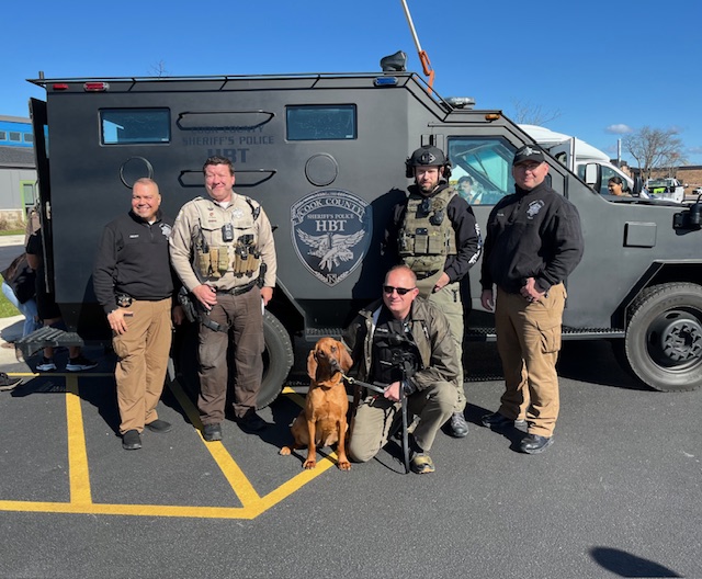 Touch a Truck event in Maine Township