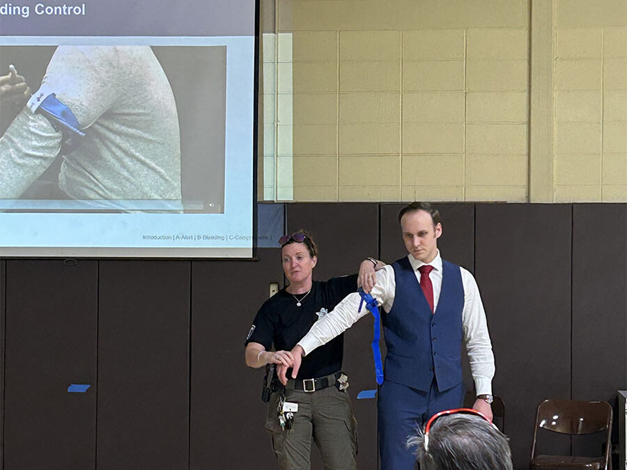 Stop the Bleed Social Media Caption