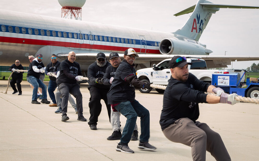 Special Olympics Plane Pull