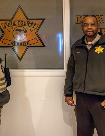 Officers ready to go out on Patrol for Black Friday
