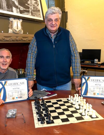 Senior Chess in Edgewater Participants